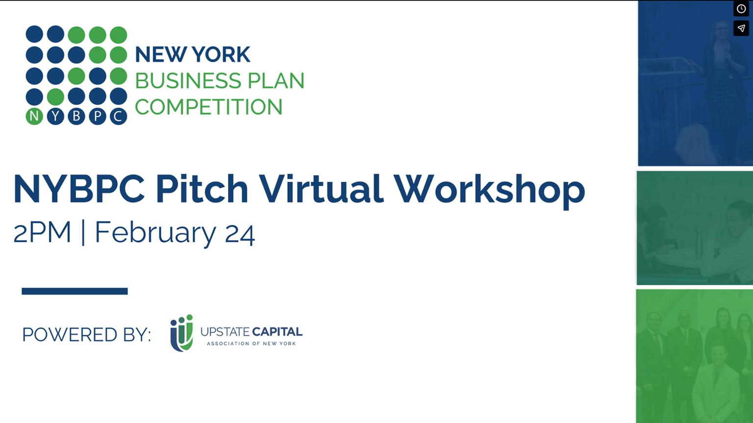 Pitch Development Workshop